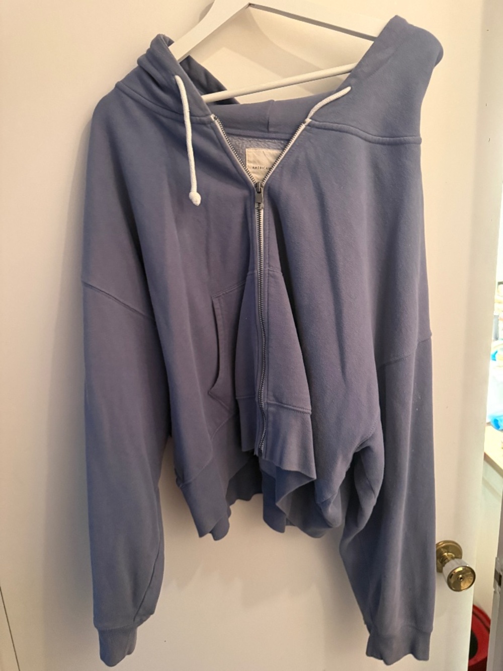 AE crop zip up